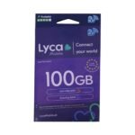 LycaMobile National Card L 100GB/1000 Min with 26GB Roaming In The Eu