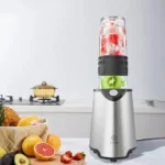 MX0199 Electric Blender 500W 570ML Sports Bottle - Silver
