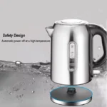 Electric Kettle 1.7L Fast Hot boiling Stainless - Image 2