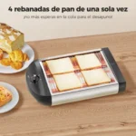WOOX Flat Toaster 900W Max – MX0206 - Image 2